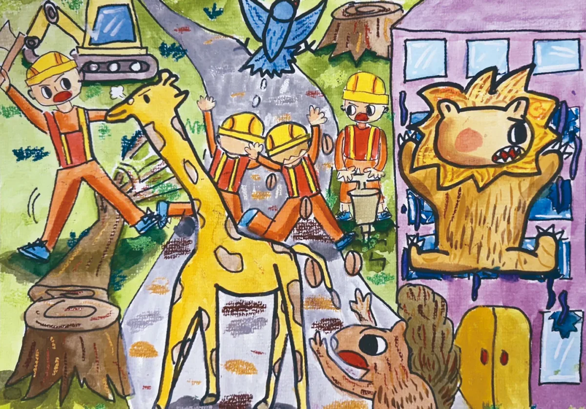 【快樂塗鴉簿】動物的反撲