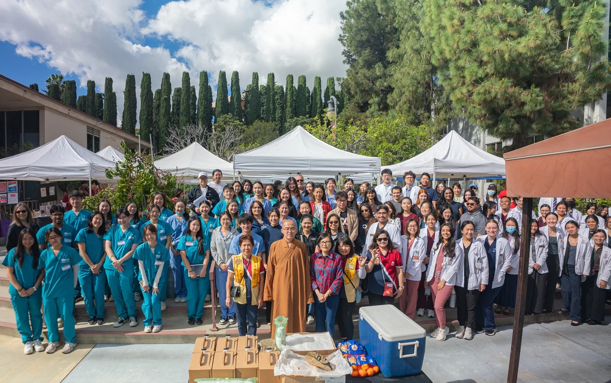 Hsi Lai Temple Partners with Medical Institutions to Provide Free Community Clinic