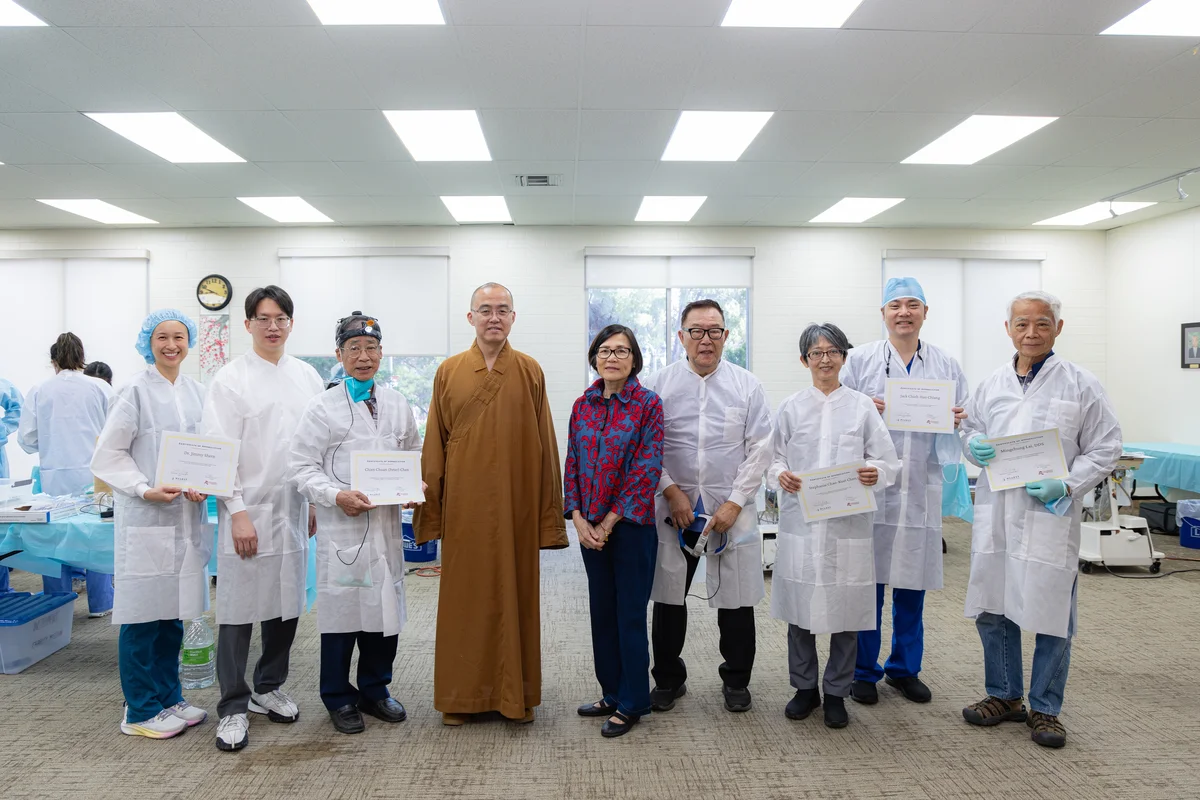 Hsi Lai Temple Partners with Medical Institutions to Provide Free Community Clinic