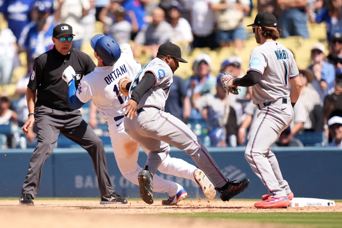 MLB／馬林魚策動罕見滿壘再見雙殺 大谷成背板配角