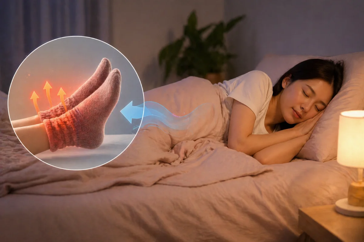 穿襪睡覺能降體溫？醫曝入眠原理