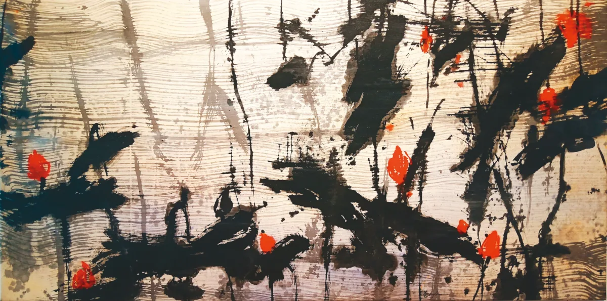 【天地之間──葉星千現代水墨藝術展】蓮華之舞