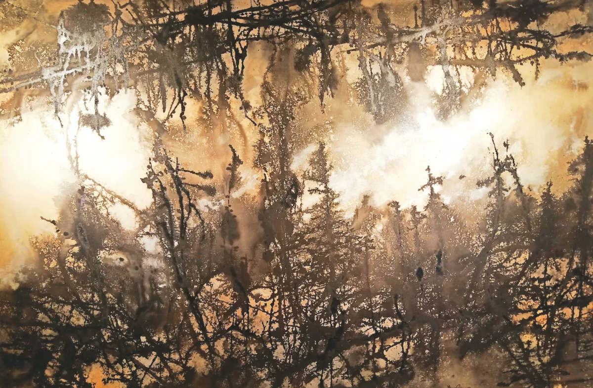 【天地之間──葉星千現代水墨藝術展】蓮華之舞