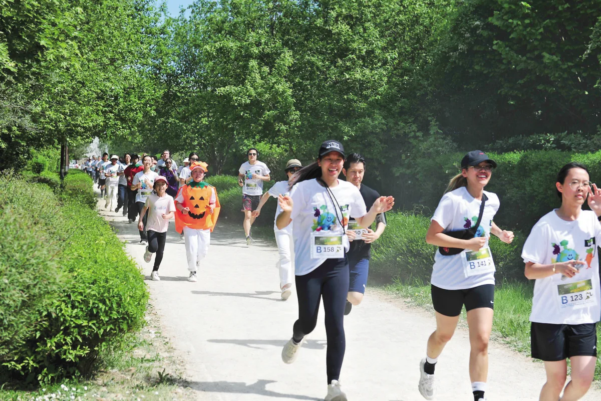 巴黎公益蔬跑 參賽人數成長6成