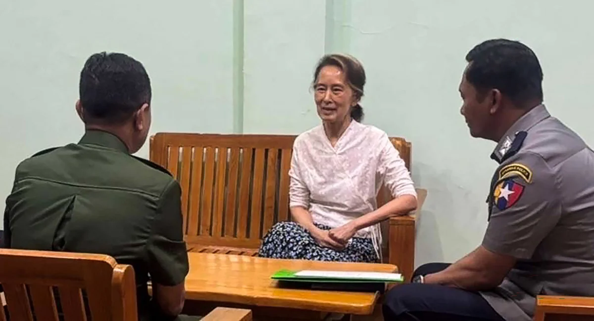 翁山蘇姬再獲減刑 轉為居家監禁